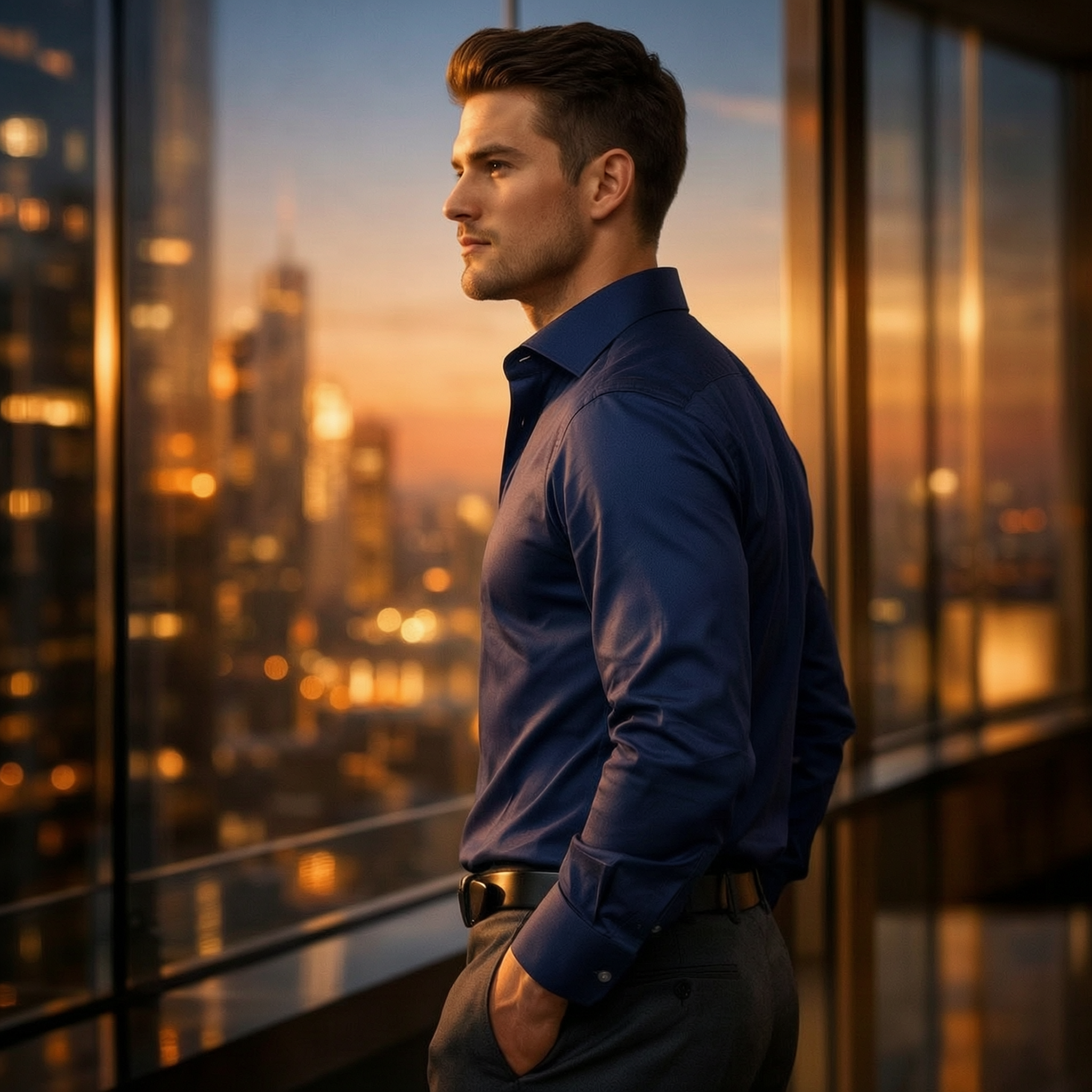 Hamster brand, formal shirt editorial, Indian professional menswear