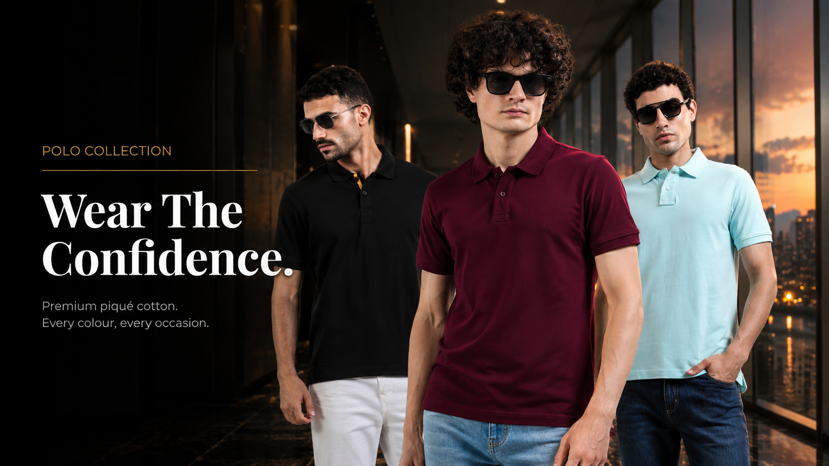 Hamster Men's Polo Collection
