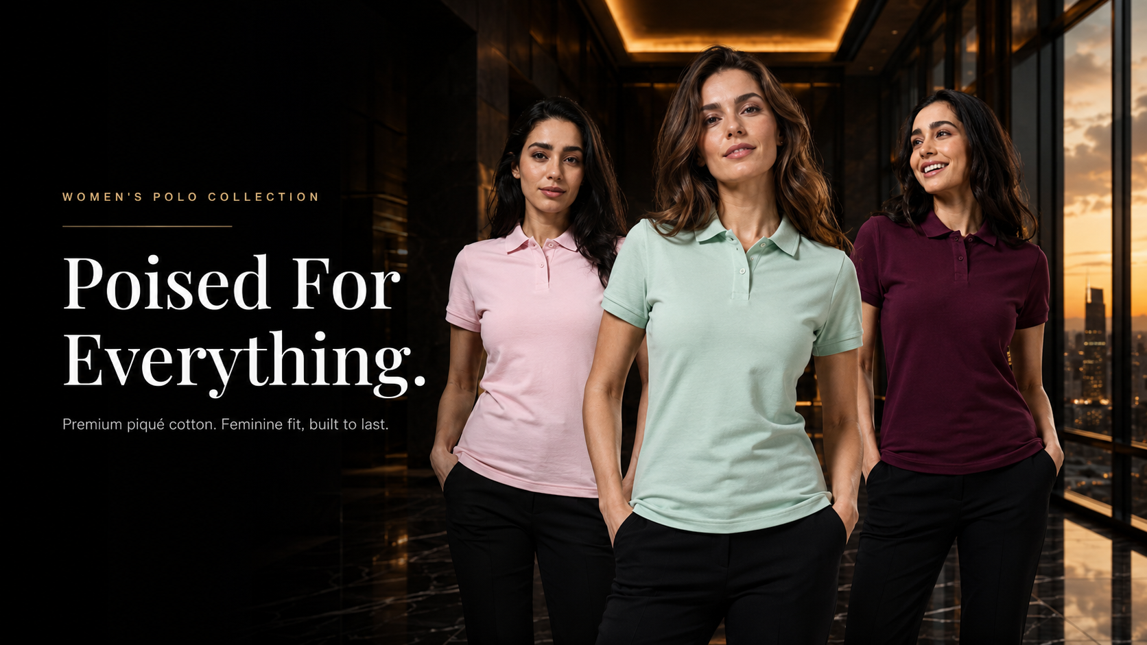 Hamster Women's Polo Collection